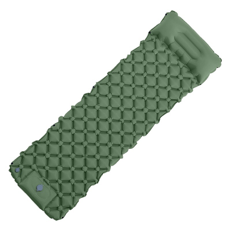 Outdoor Ultra Light Pressing Inflatable Mat TPU Spliceable Sleeping Mat Camping Camping Diamond Air Cushion Tent Moisture-proof Mat