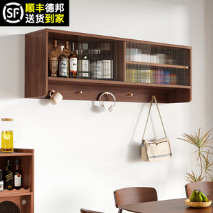 Restaurant Kitchen Wall Cabinet Wall Cabinet Wall Storage Cabinet Solid Wood Wall Storage Rack Dining Table Wall Dining Side Storage Cabinet