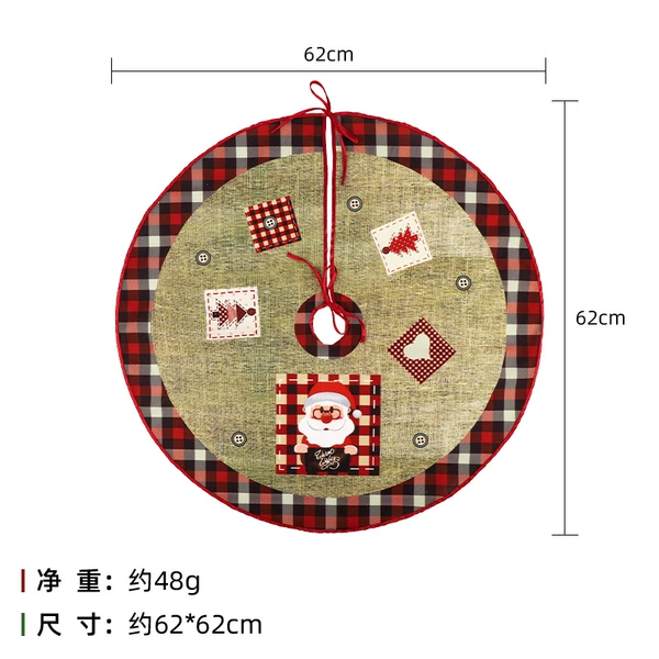 Santa woven pattern Santa