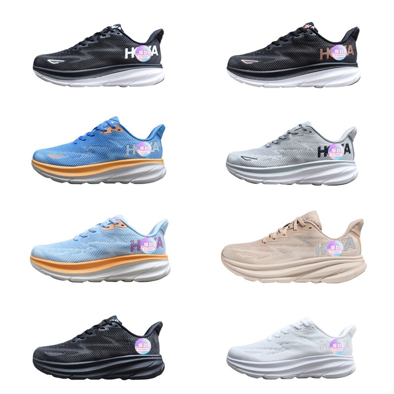 Clifton Putian Shoes 9 Sports Shoes Breathable Casual Men's and Women's Cushioning Breathable Wear-Resistant Outdoor Sports Running Shoes