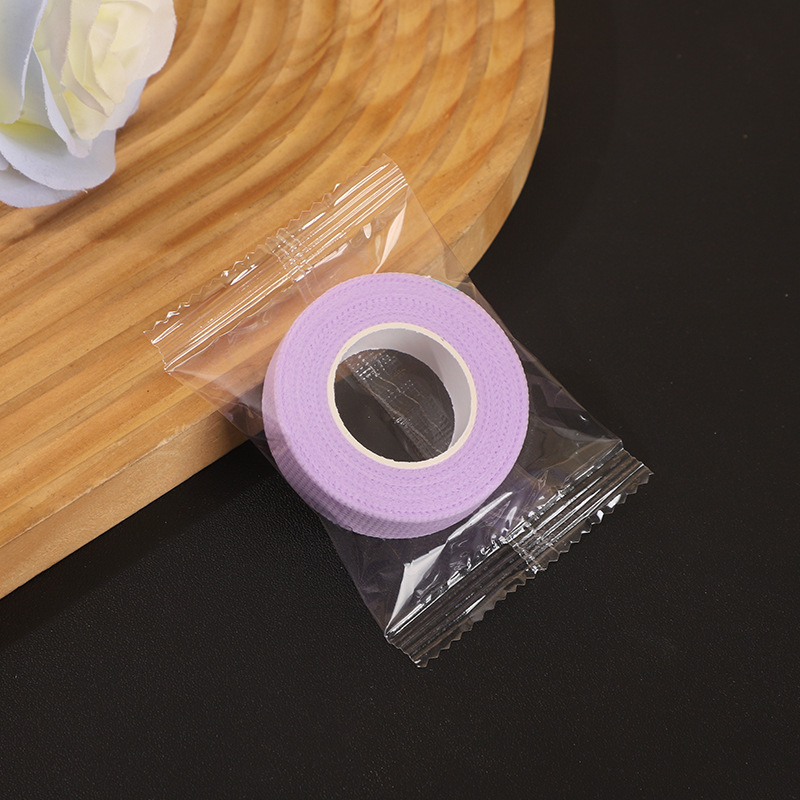 Cinta de colores para pestañas, cinta para injerto de pestañas de maquillaje, pegatinas de aislamiento para pestañas, suave, transpirable, fácil de rasgar, uso especial