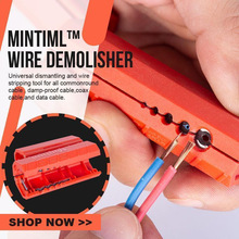 Mintiml Wire Demolisher跨境新款剥线器旋转电缆剥皮器