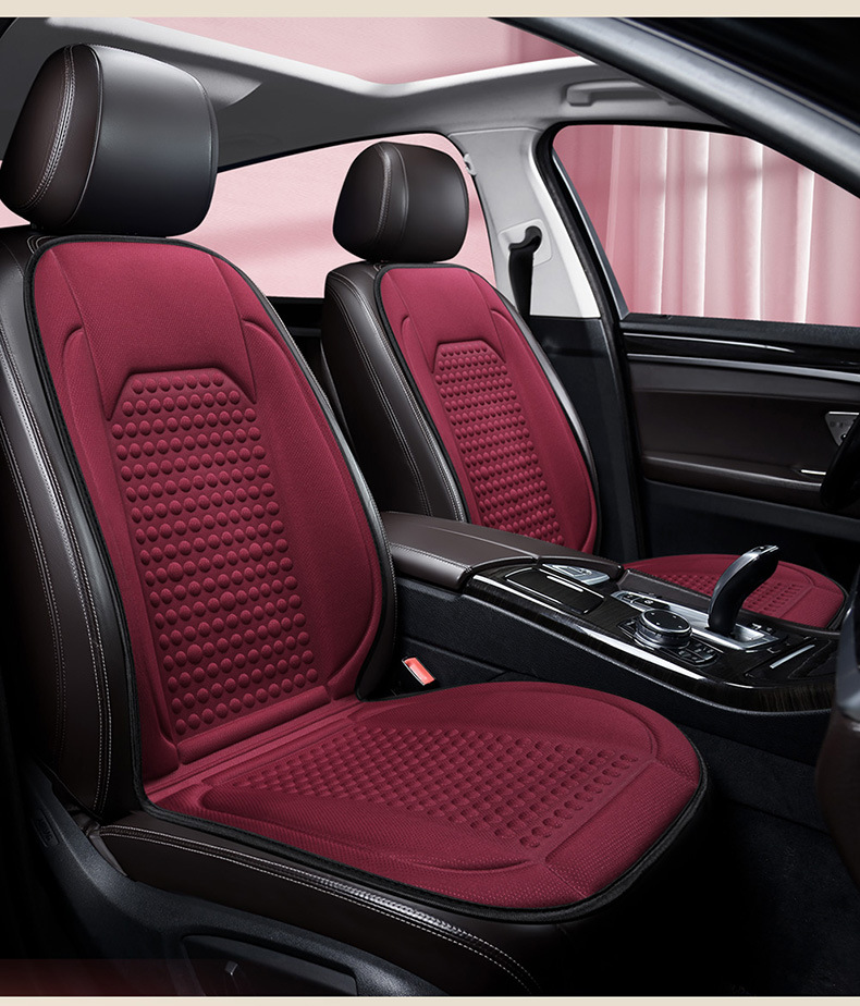 Wholesale New Car Heated Seat Cushion Winter 12V Seat Cushion Car Universal Warm Stereo Beanie Single Piece Cushion