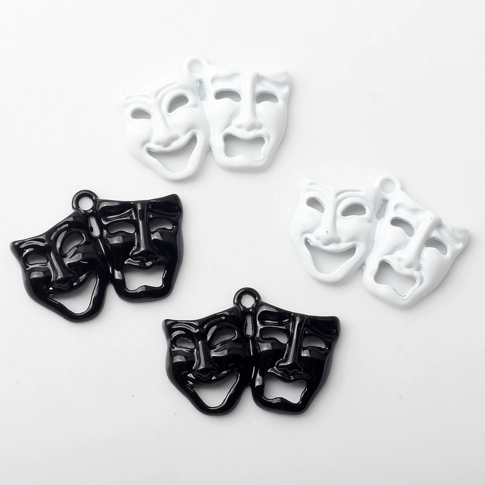 Metal mask, creative pendant, accessory, accessories, halloween, DIY