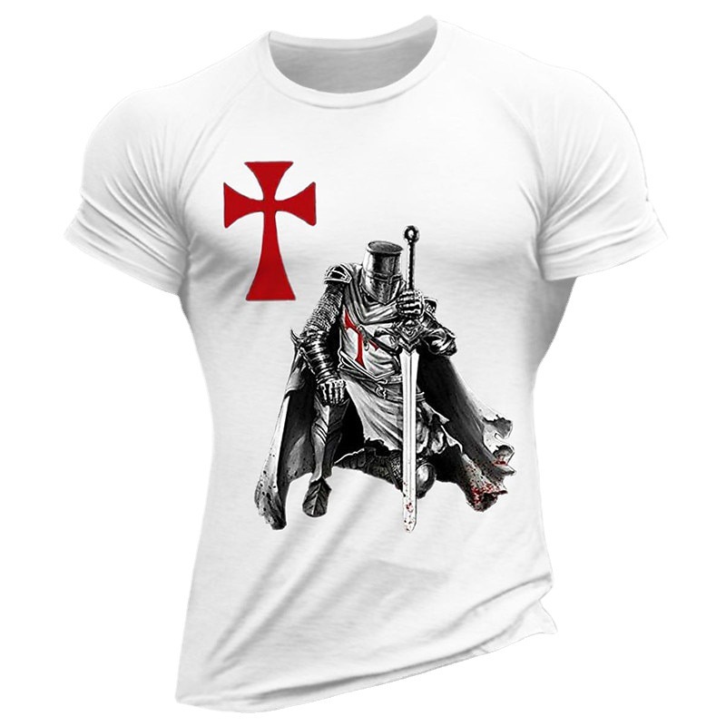 2023 nueva moda callejera impresión 3D camiseta transfronteriza verano casual suelta deportiva impresión 3D manga corta