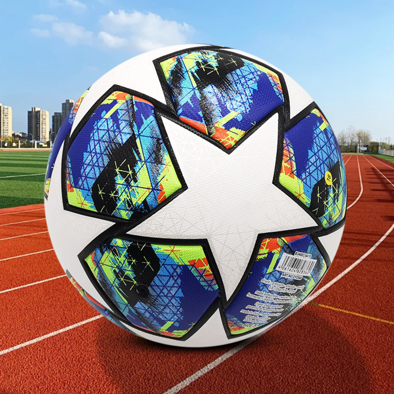 既製品のヨーロッパワールドカップ5号球 大人用プレミアリーグ試合用耐摩耗性サッカーボール チャンピオンズリーグPUレザー製サッカーボール|undefined