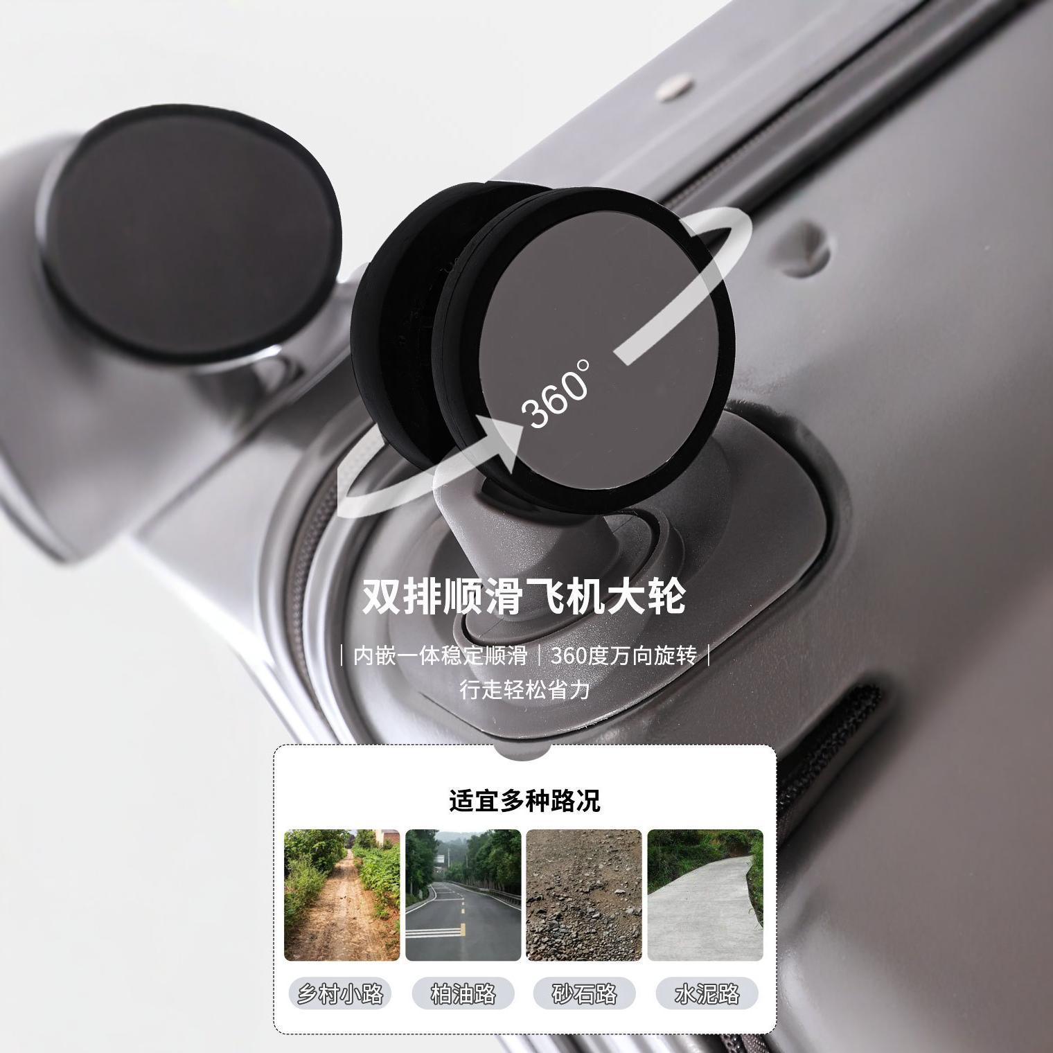 [Fábrica de selección estricta] 18 pulgadas maleta de abertura delantera con cremallera fuerte y duradera para estudiantes de gran capacidad