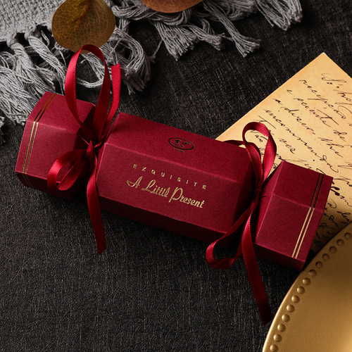 New Style Personalized European Wedding Favors Packaging Box, Same Style Candy-Shaped Instagram Wedding Candy Box