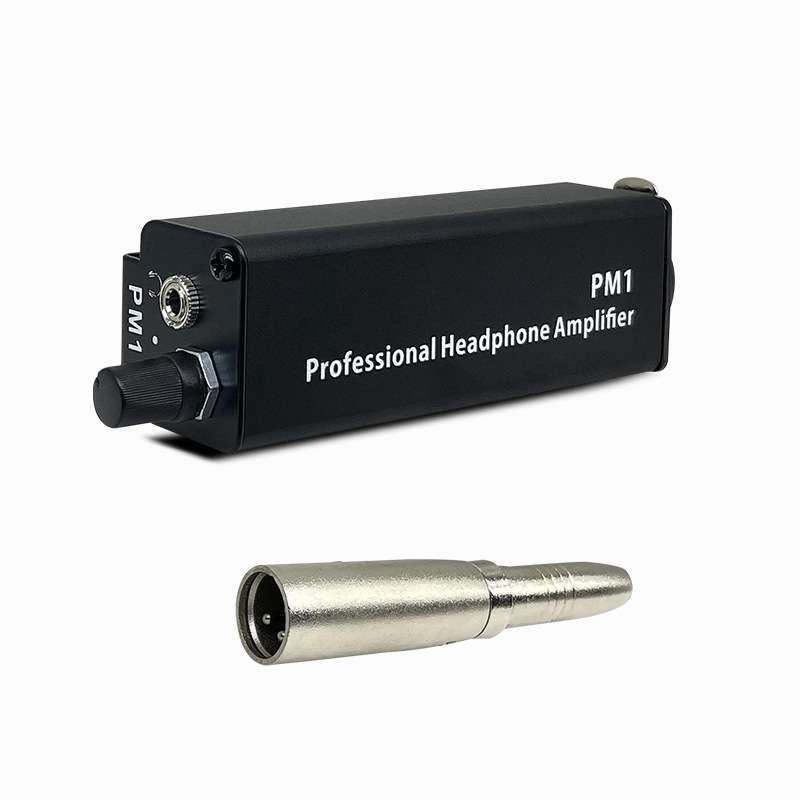 PM1ポータブルシングルチャンネルヘッドフォンアンプ耳置き変換器xl rカノン回転3.5mm傍受A MP-1|undefined