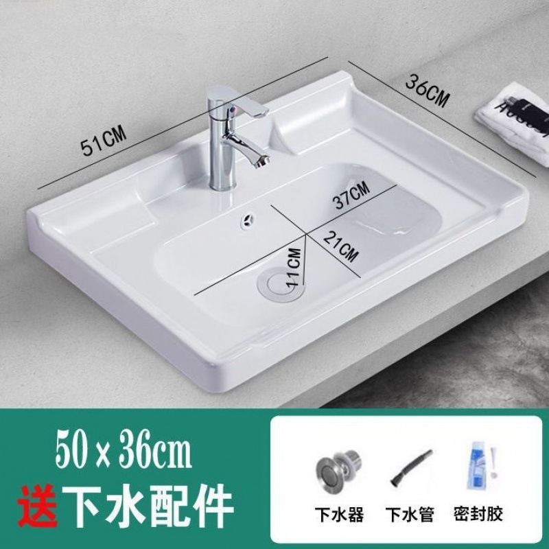 セラミック洗面台 床置き型 小型 簡易柱洗面台 賃貸住宅 浴室トイレ一体型洗面台|undefined