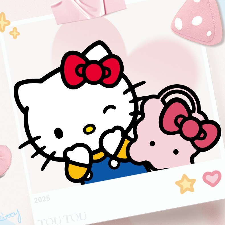 TOUTOUHelloKitty三丽鸥哈喽kt凯蒂猫可爱斜挎链条包生日礼物女生|undefined