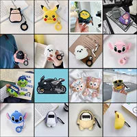 Apple, wireless headphones, compatible silicone cartoon cute protective case, bluetooth, pro2