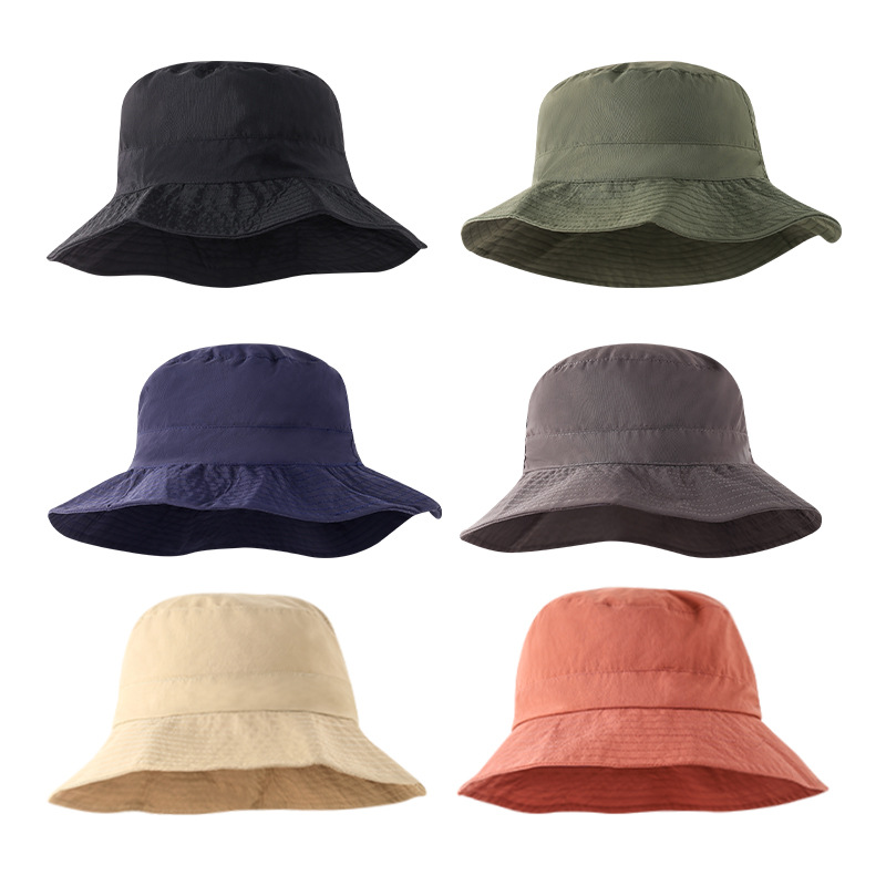 Thin travel quick dry universal sun hat, drawstring, UV protection