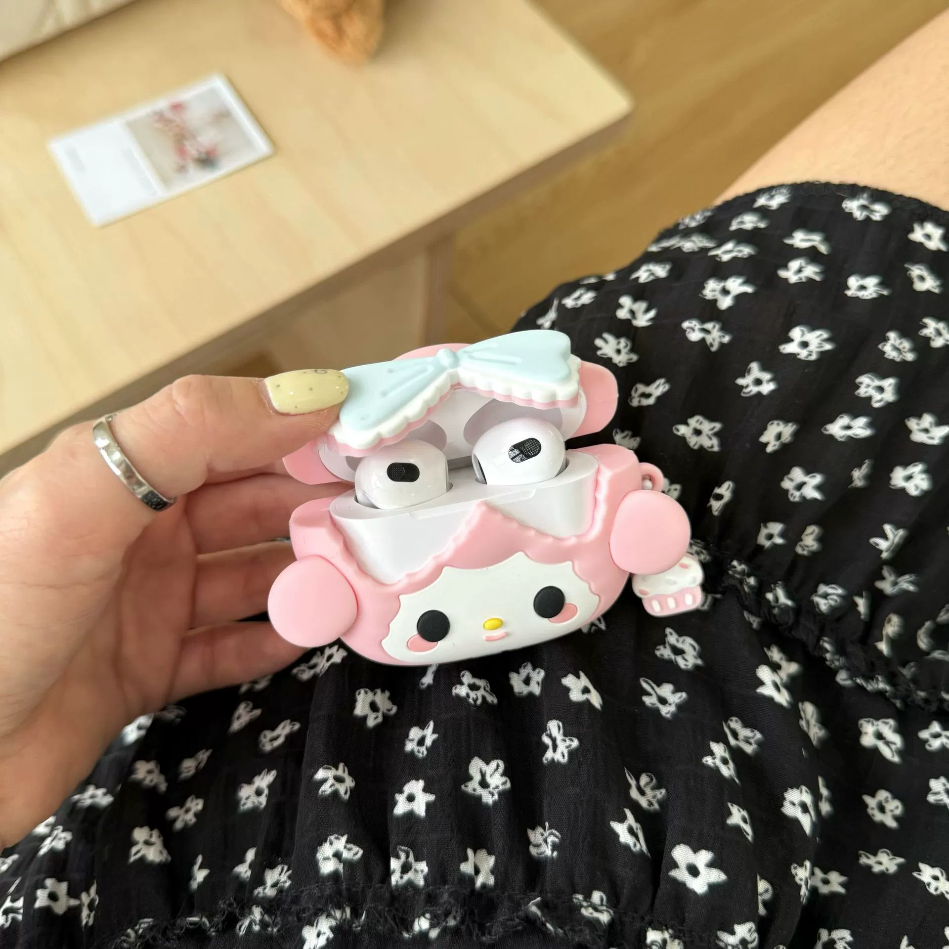 Пиано-ягнёнок подходит для защитного чехла AirPods Pro 1/2 поколения, чехол для беспроводных наушников Apple AirPods Pro 4