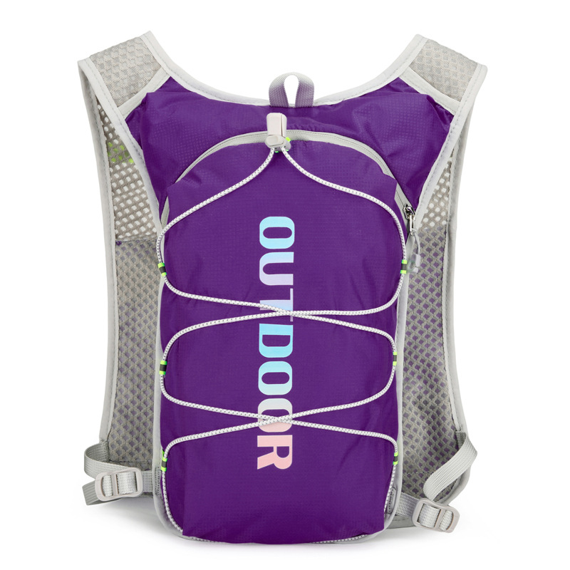 보라색 물주머니 없음