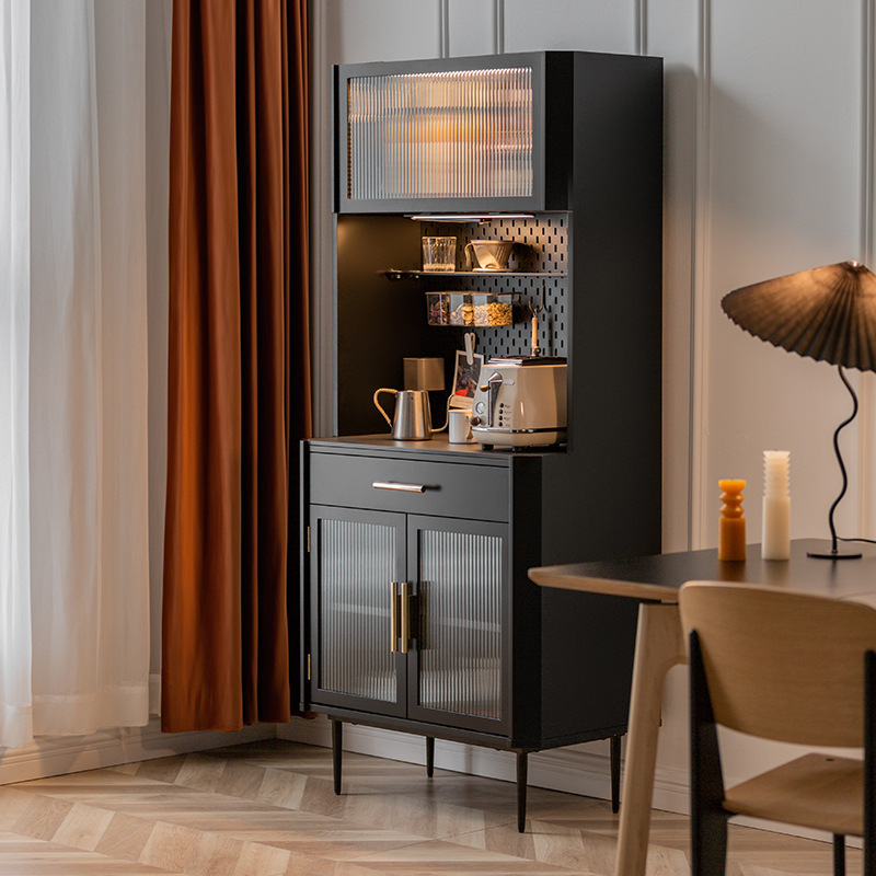 Modern Minimalist Sideboard Light Luxury Tea Cabinet Wine Cabinet Cabinet Living Room Household Living Room Cupboard Kitchen Storage Cabinet