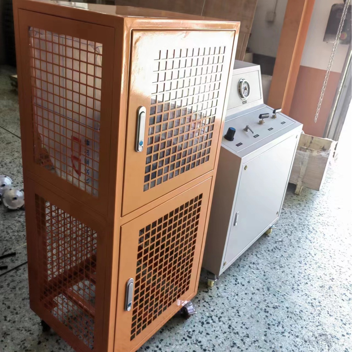 水压试压机 圆筒爆破试验台 气动型试验设备厂家直销