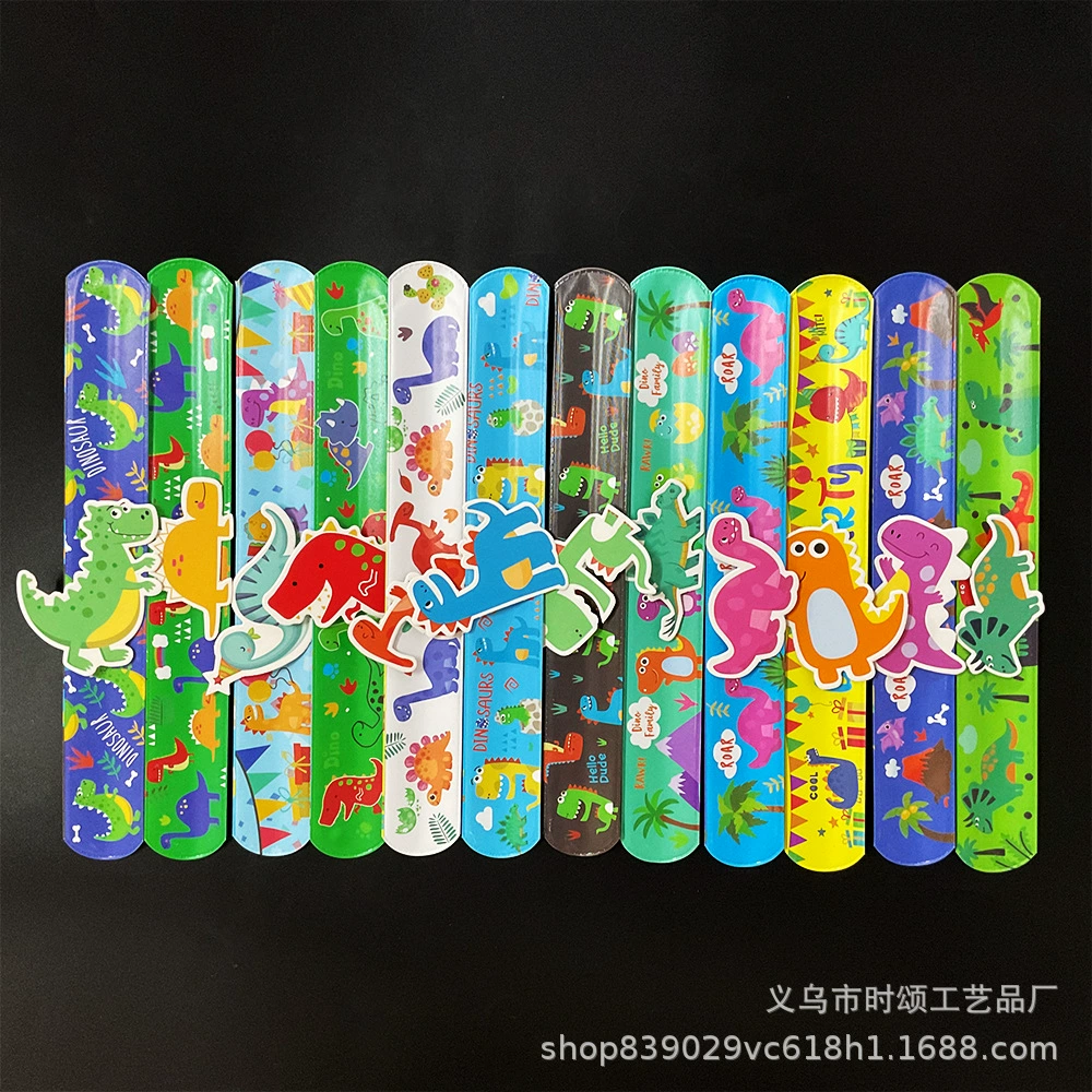 Amazon новый браслет динозавра с карточным комбинированный набор браслет DIY самоклеящийся браслет