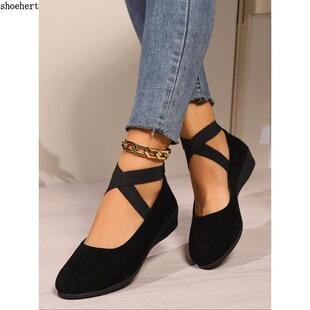 J 63921 Spring Pointed Wedge Shoes ���^�¸���Ь �W���羳