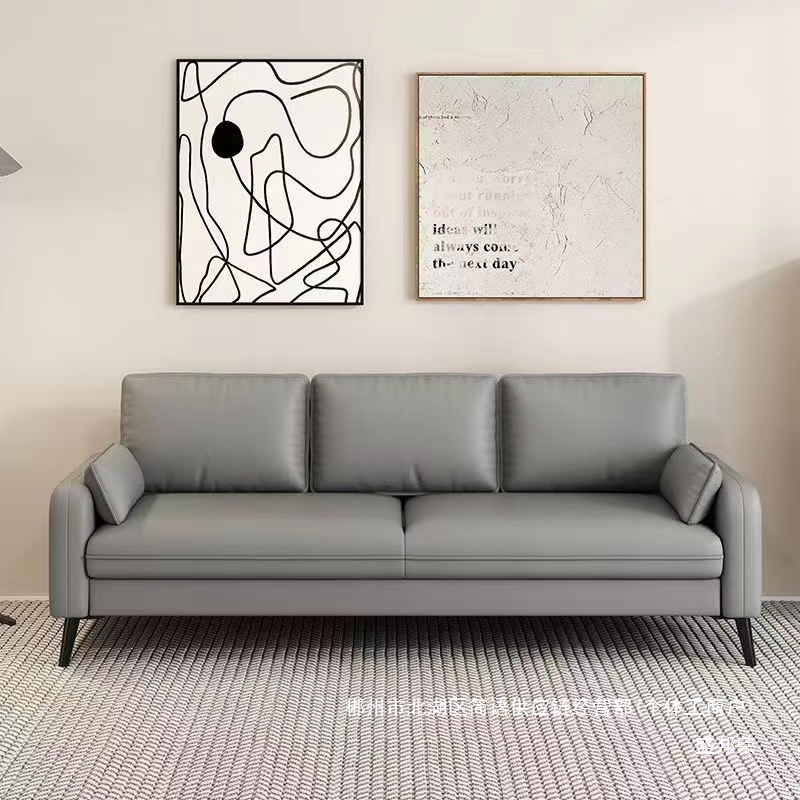 Fábrica directa moderna casa pequeña sofá apartamento de alquiler sala de estar oficina de recepción tienda de ropa doble triple pequeño