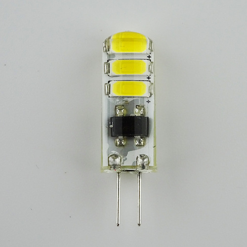 LEDG41.5W硅 灯珠12VDC573白光暖光6SMD低压直流G4小插泡
