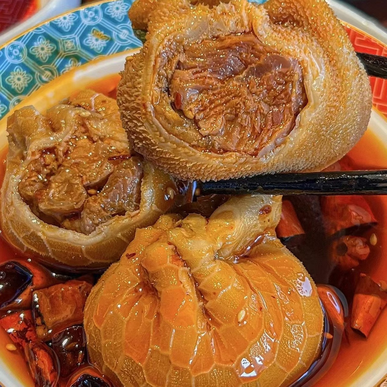 羊肚包肉羊肉肠内蒙特色手工制作羊肚包肉清真食品正宗新鲜羊肉