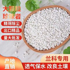 3-6MM珍珠岩颗粒花土保水保肥疏松土壤家庭养花专用透气基质育苗