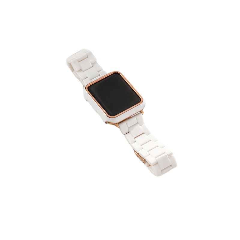 Aplicable a la 10a generación 98765se Apple Watch Nueva correa de acrílico de resina 14 mm22 mm Comercio exterior al por mayor