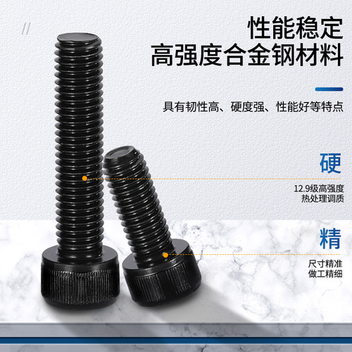 BS2470 roll/threaded hex bolts, metric/imperial, 12.9 grade hex screws