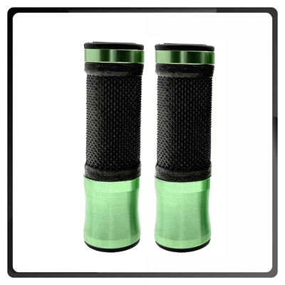 handlebar grips modified to universal: Motorcycle Handle Cover - 22mm-green