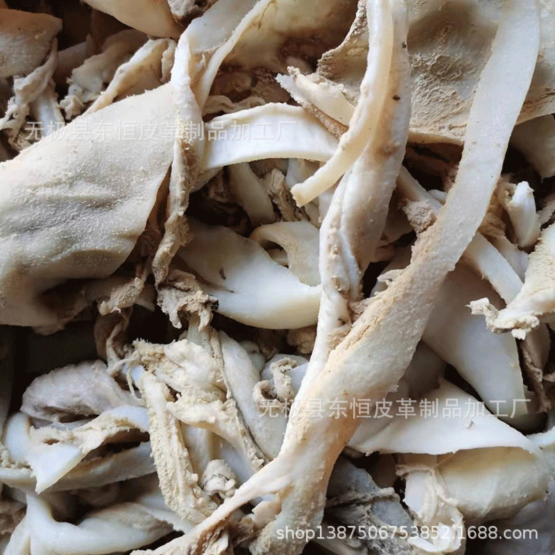 河北 牛皮 黄牛皮 碎边子 二层皮边子 皮丝 蛋白原材料 碎皮边