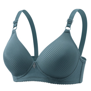 Factory Direct Approval Cross-border Explosions Traditional Thin Mold Cup Middle-aged and Elderly Women's Underwear Bra