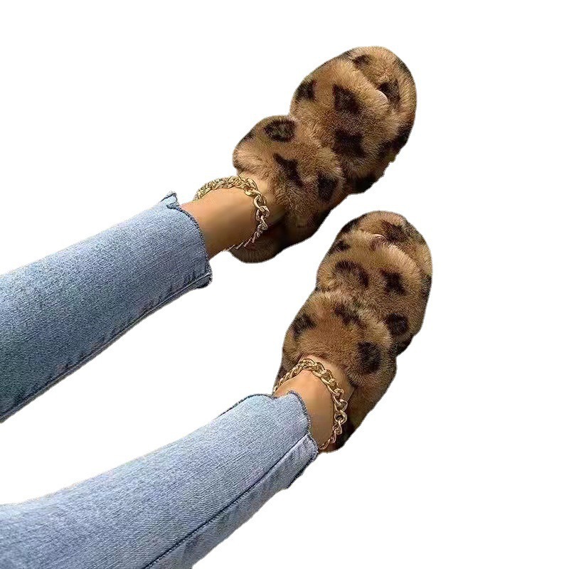Women Fleece Closed-Toe Summer Bedroom Indoor Lightweight Comfortable Memory Foam House Shoes Slippers_voghion.com