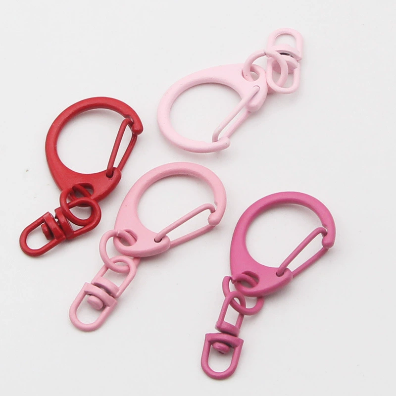 Цветной брелок ручной работы DIY D слово висит 8 слов девчушка сердце лака конфеты цвета цинкового сплава дикий C-образный брелок