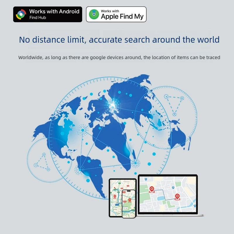 Ios Android Google Dual System Global Positioner Anti-lossing Device ios android search for car tracking