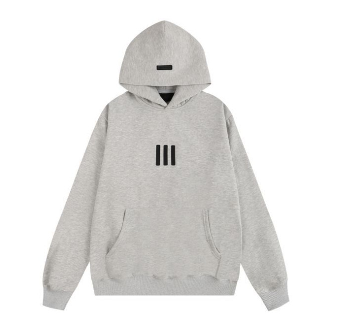 クロスボーダーfear of god fog essentials潮牌衛衣oversizeカップル綿パーカー|undefined