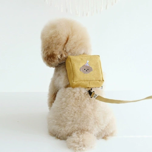 Трансграничный рюкзак для собак Собака Кошка Боуми Медвежий поводок Тедди Корги Поводок для выгула маленьких и средних собак