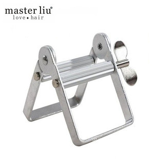 Stainless Steel Toothpaste Squeezer Squeezer Tool Manual Metal Paste Squeezer Hair Dye Paste Pigment Toothpaste Clip