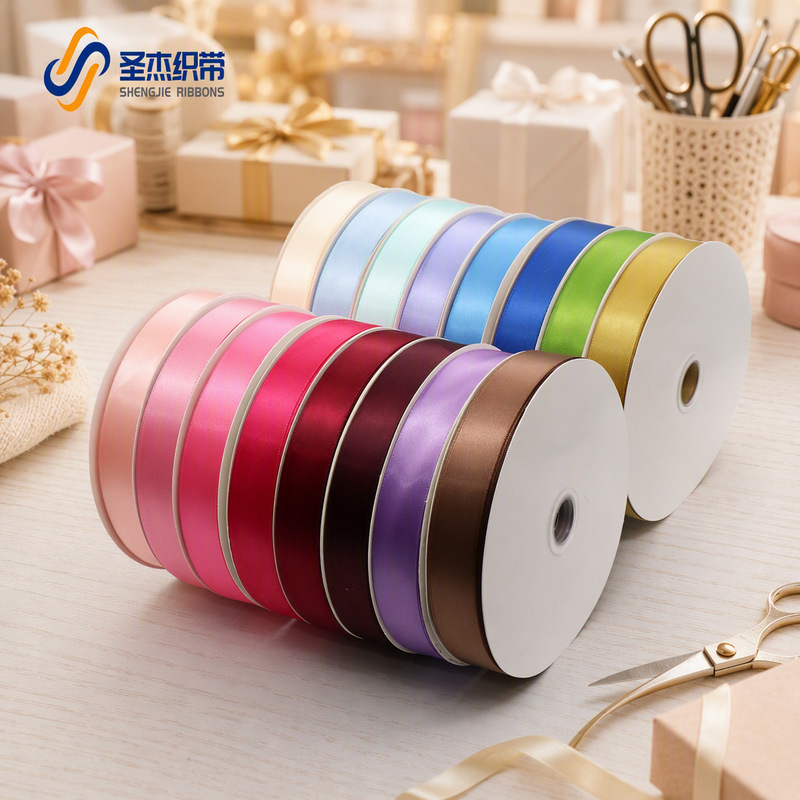 2.5cm wide encrypted polyester ribbon ribbon Ribbon gift packaging high density high quality silk ribbon ribbon wholesale diy 2.5cm wide encrypted polyester ribbon ribbon Ribbon gift packaging high density high quality silk ribbon ribbon wholesale diy