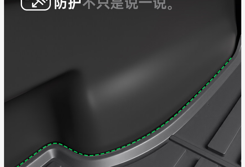 Suitable for Lynk & Co 07GT trunk mat TPE26 model integrated trunk mat car modification accessories foot mat supplies new
