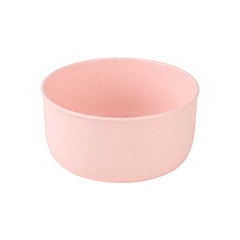 Wheat Straw Round Bowl Biodegradable Plastic Bowl Children's Bowl Soup Bowl Rice Bowl Household Use Anti-Slip Gift with Logo Printing