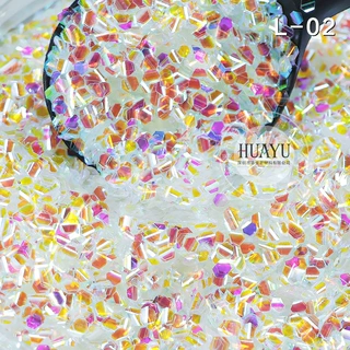 爆闪龙鳞大亮片 高亮幻彩原膜金葱粉闪片diy滴胶美甲极光鱼鳞亮片