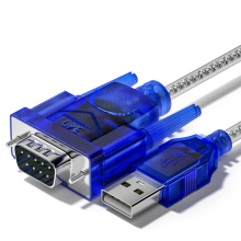 usb转232串口线db9九针串口转换线usb转rs232转换器公头母口com
