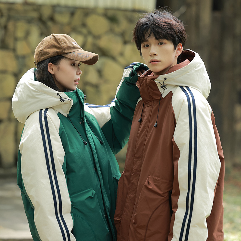 Men's Winter Coat, 90 White Duck Down Jacket For Cold Weather_voghion.com