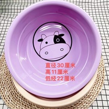 F1-30彩盆 卡通盆 洗脸盆 水盆 多用盆两元店百货货源