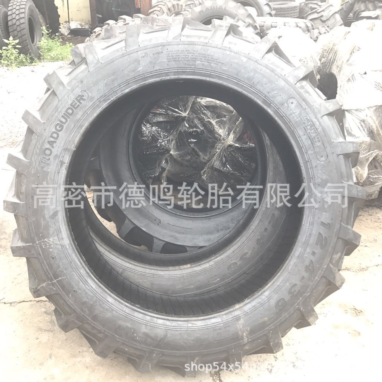 Suministro de cultivador agrícola 12.4-36 patrón de espiga neumático recogedor de algodón