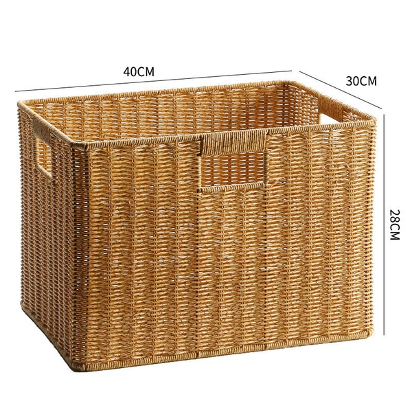 Light brown color 40*30*28cm three-pocket hand