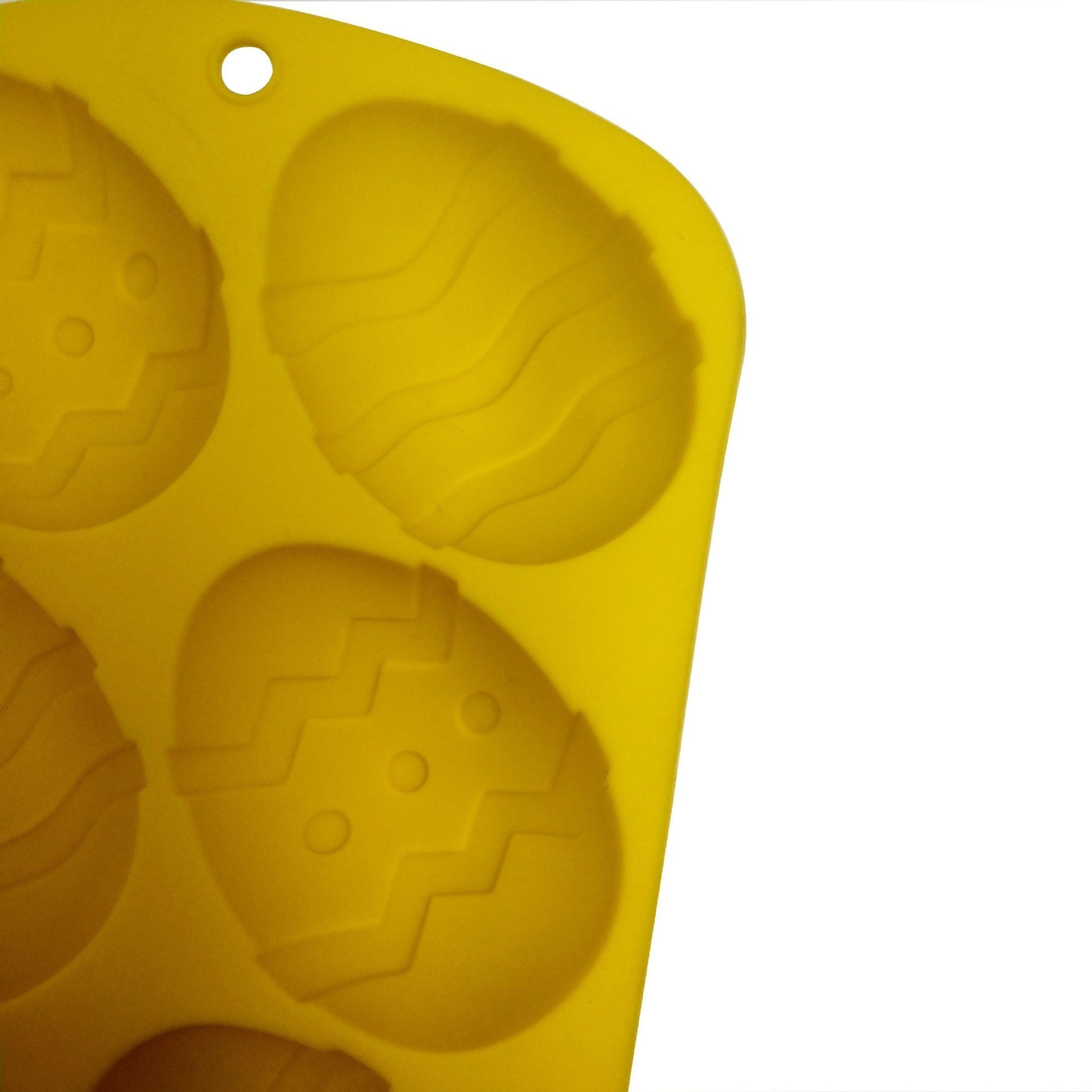 6孔复活蛋烤盘硅胶复活蛋模具恐龙彩蛋烤盘食品级硅胶模具