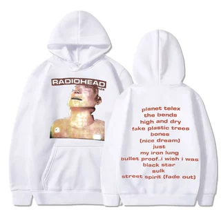 Vintage Rock Band Radiohead Hoodie Hip Hop Everything Music