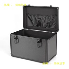 带锁铝合金工具箱药箱家用储物收纳多功能手提式产品仪器箱大号